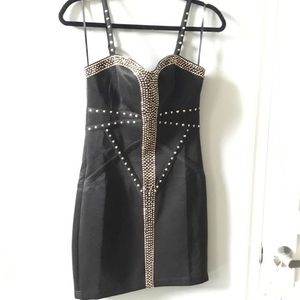 NWT! Black studded  banded dress 🔥